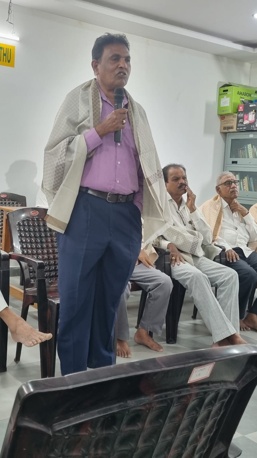 Aruvu  Ravinder  Garu sharing his views on teachers day.jpg